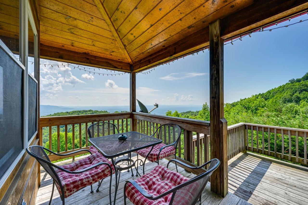 Warm And Cozy Cabin With Deck On Top Of The Blue Ridge Fancy Gap 외부 사진